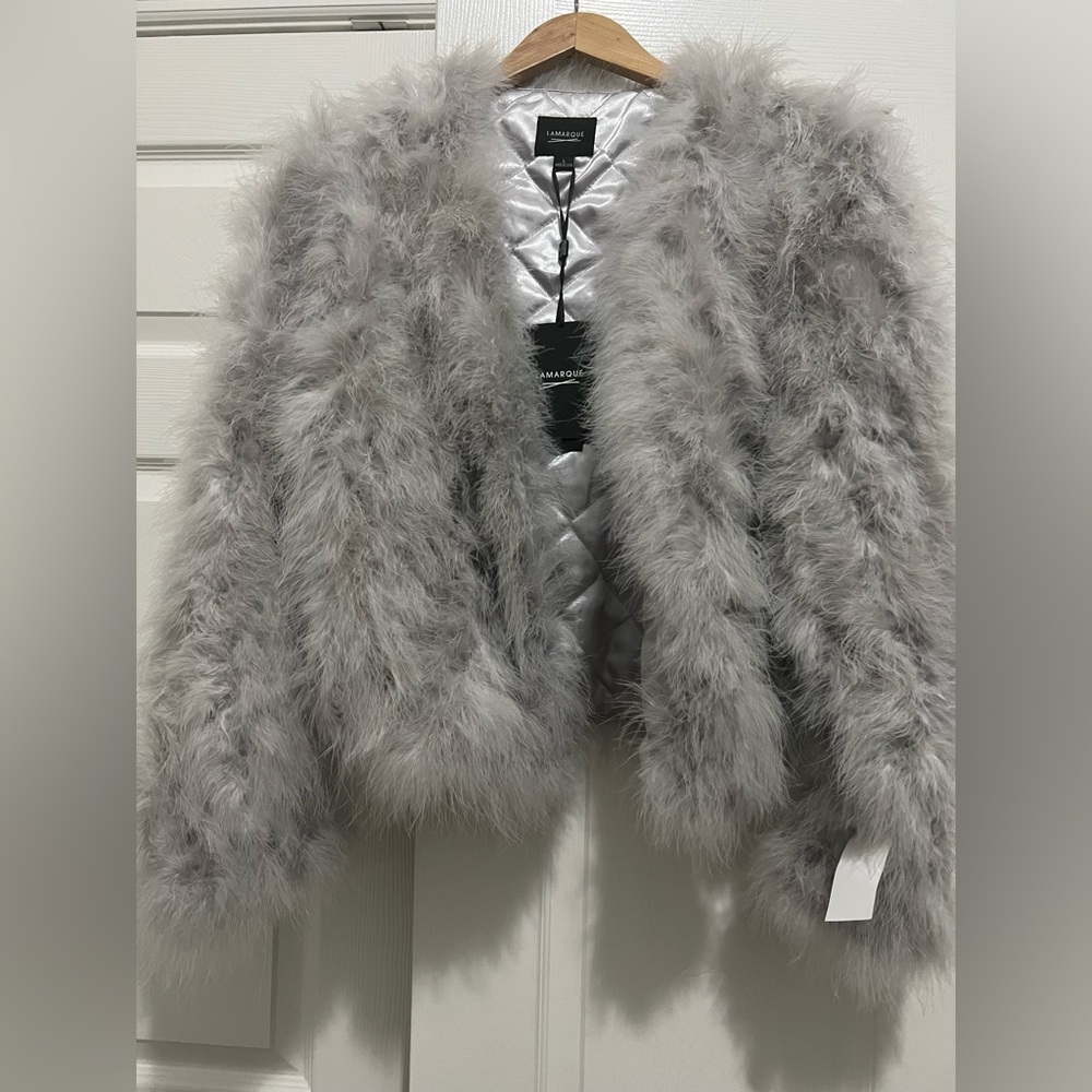 Feather jacket